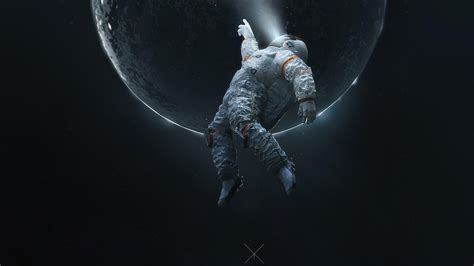 Astronaut 4K wallpaper