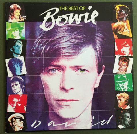 Vintage '80s Classic Glam Rock Vinyl DAVID BOWIE Best of Record Album ...