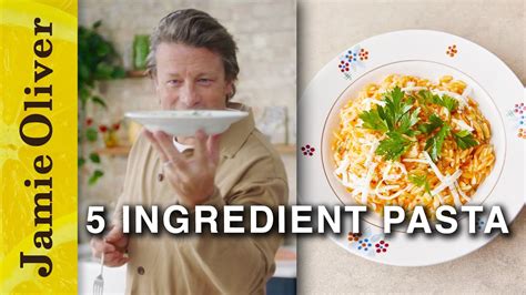 5 Ingredient Mediterranean Pasta | Jamie Oliver. - YouTube