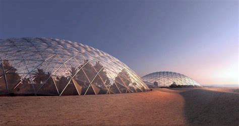 Dubai announces giant Mars city simulation designed by Bjarke Ingels