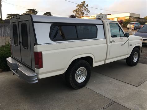 My "new to me" Craigslist find, double door camper shell for my 1986 ...