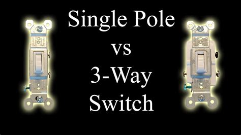 Single Or Double Pole Switch