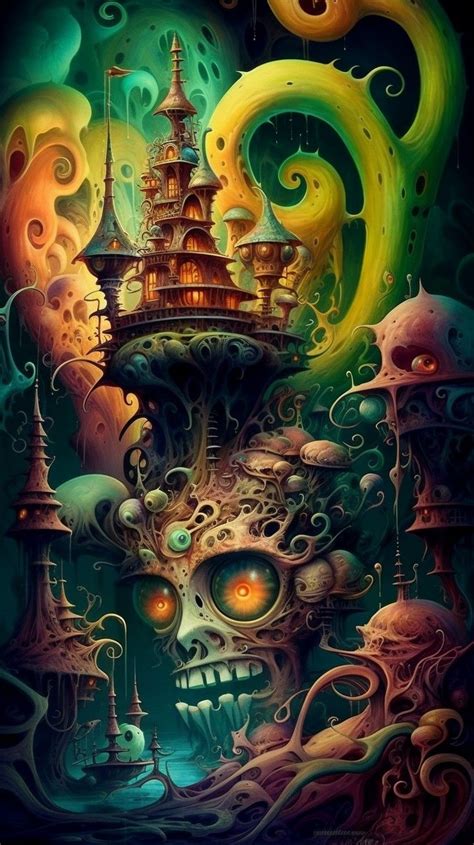 Trippy Surrealism art | Abstract art wallpaper, Dark art tattoo ...