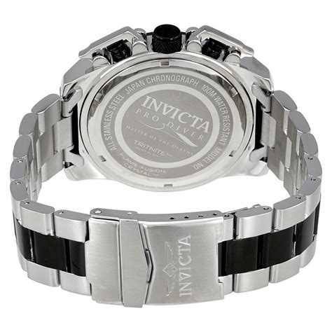 Invicta Pro Diver Chronograph Black Dial Two-tone Men's Watch 23408 ...