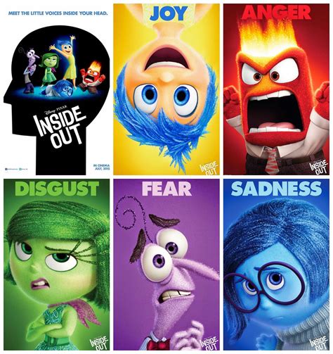 Character Posters of Disney/Pixar's 'Inside Out' (2015) - Releasing on ...