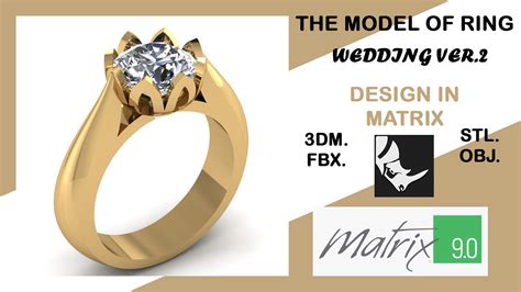 ArtStation - WEDDING.2 ring model VOL;26 | Resources