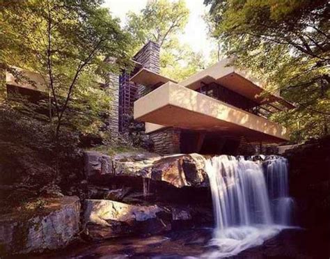 Fallingwater: Extraordinary Beautiful Waterfall House in Pennsylvania By Frank Lloyd Wright ...