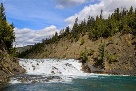 Bow River Falls Banff National Park Alberta Stock Image - Image of landscape, mountain: 238152109