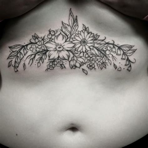 Simple Sternum Tattoo Designs - Printable Calendars AT A GLANCE