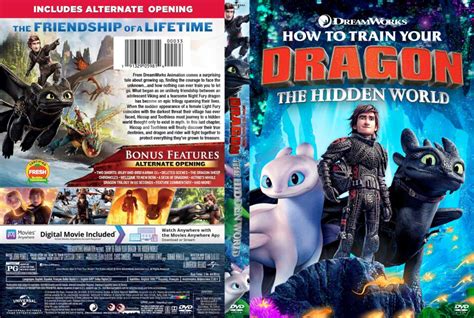 How to Train Your Dragon: The Hidden World (2019) R1 Custom DVD Cover - DVDcover.Com