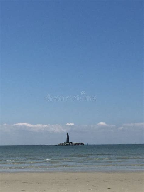 Chesapeake Bay Lighthouse stock image. Image of shipping - 1345371