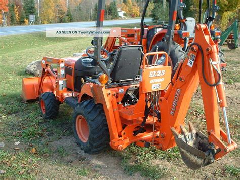 Kubota Bx23 4x4 Tlb Tractor Loader Backhoe