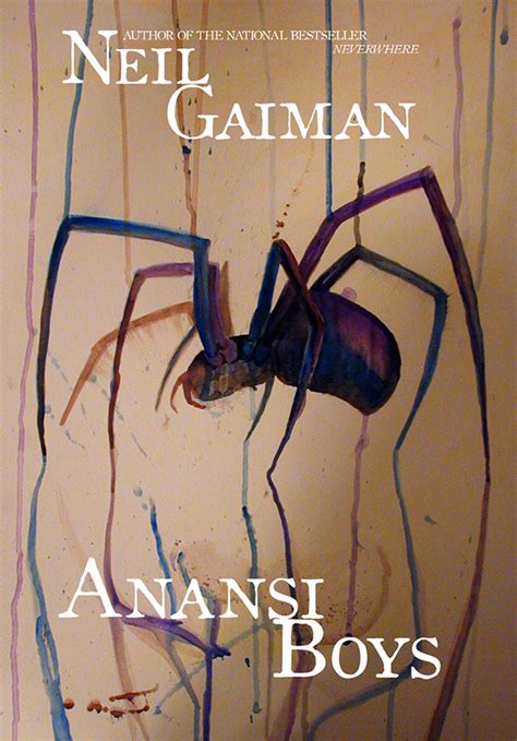 Neil Gaiman — Anansi Boys Book Cover on Behance