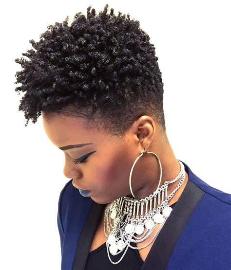 15 Tapered Cut Hairstyles For 4C Natural Hair - The Glamorous Gleam