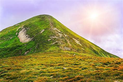 Tallest Mountains In Ukraine - WorldAtlas