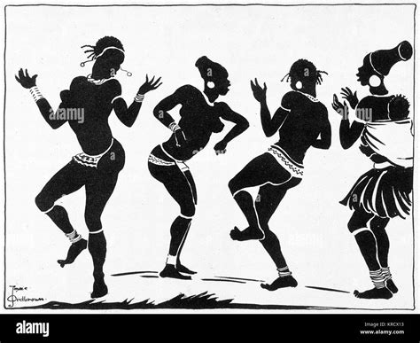 Dancers silhouette Black and White Stock Photos & Images - Alamy