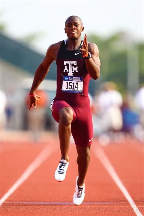 Gerald Phiri sprinted into the A&M track record books | Men's Track & Field | myaggienation.com