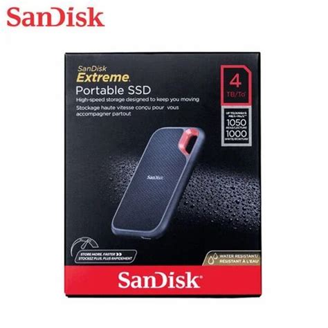 Sandisk External Ssd, Storage Capacity: 4 TB at Rs 17000 in Mumbai | ID ...