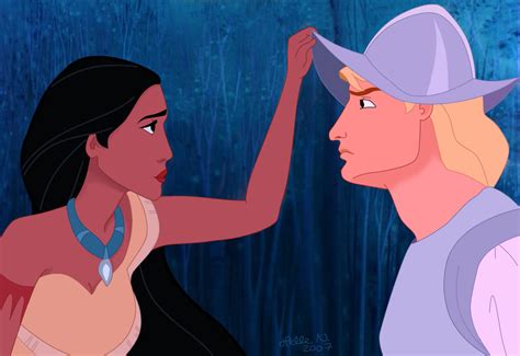 Pocahontas + John Smith by Opal-I on DeviantArt