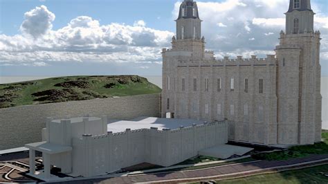 Manti Utah Temple update – 3D Latter-day Temples