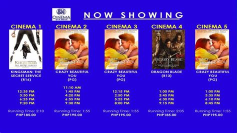 Sm Cinema Movie Schedule