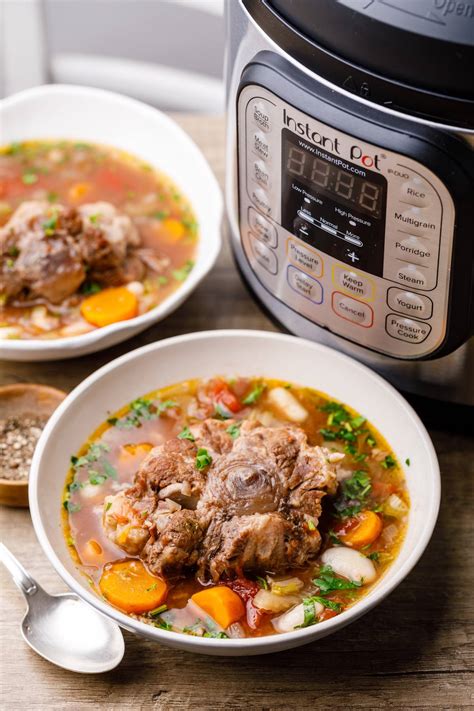 Quick and Easy Instant Pot Oxtail Soup (This is So Good!) - Miss Wish