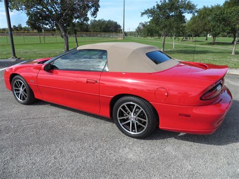 low miles 2002 Chevrolet Camaro SS CONVERTIBLE for sale