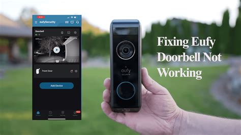 Eufy Doorbell Not Working (Troubleshooting Guide) - Smart Home Ways