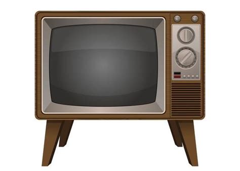 Old Tv Vector Art, Icons, and Graphics for Free Download