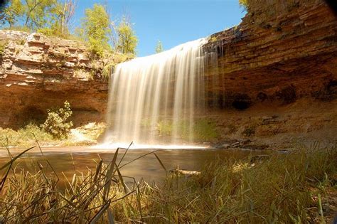 Fonferek Falls Wisconsin Waterfalls, Camping Places, View Image, Thrill ...