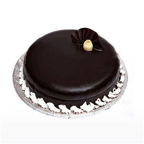 Order Online dark chocolate cake |Round dark chocolate cake Online Delivery -CakeGift.in