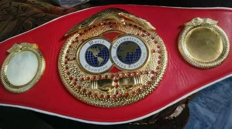 IBF Boxing Replica Belt Adult Size Brass Plated | Etsy