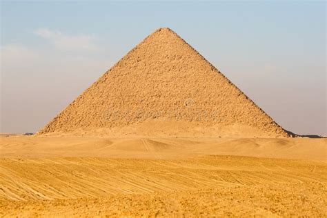 Red Pyramid in Egypt stock image. Image of historical - 22649085