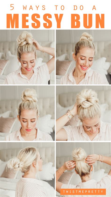 How To Do A Cute Messy Bun With Curly Hair : In this case, all you need ...