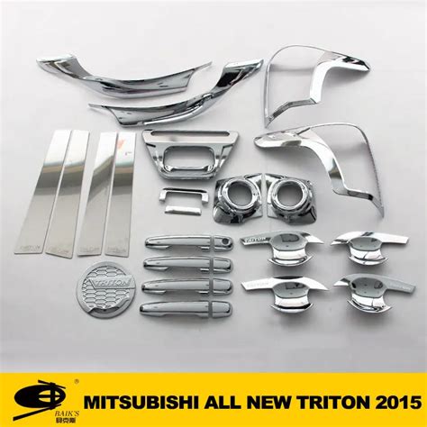 Complete Full Set of Exterior Chrome accessories with 3M Tape fits ...