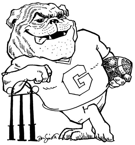 Georgia Bulldog Printable Images