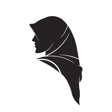 Premium Vector | Hijab logo