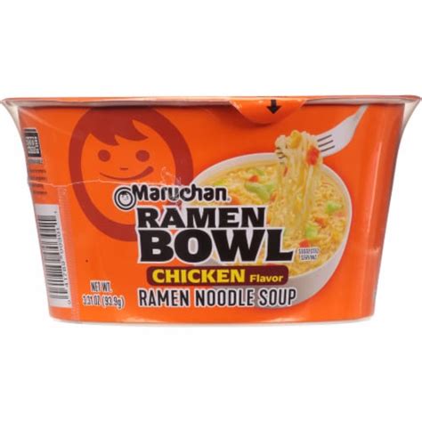 Maruchan® Chicken Flavor Ramen Noodles With Vegetables Bowl, 3.31 oz - Fry’s Food Stores