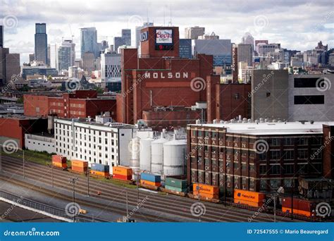 Molson Brewery editorial image. Image of landmark, brewery - 72547555