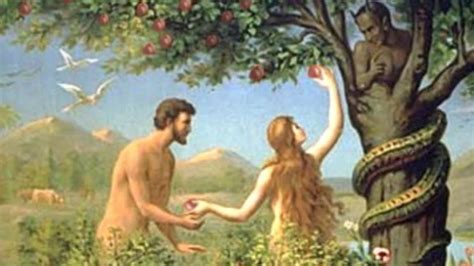 Garden Of Eden Painting Serpent