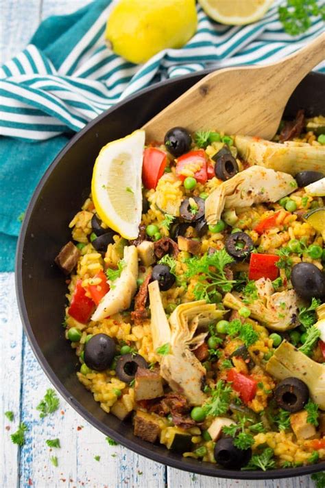 Vegan Paella - Vegan Heaven