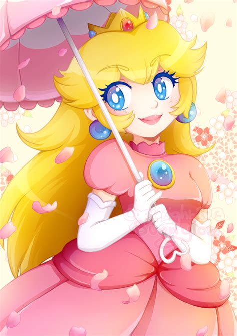 Princess Peach Anime Fan Art