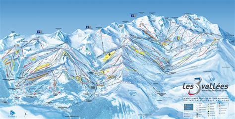 Meribel Piste Map