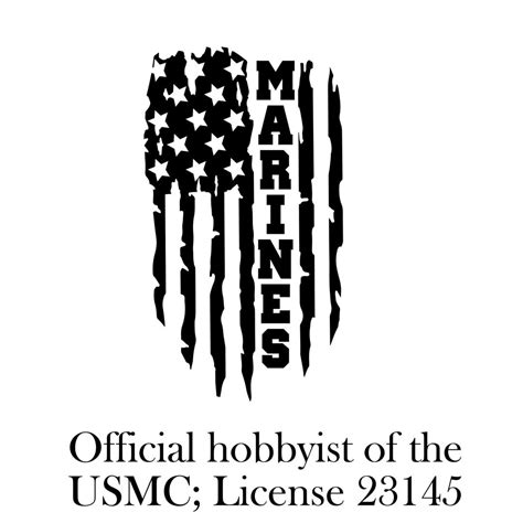 Marine Distressed Flag Vinyl Decal, Marine Decal, Marine Sticker ...