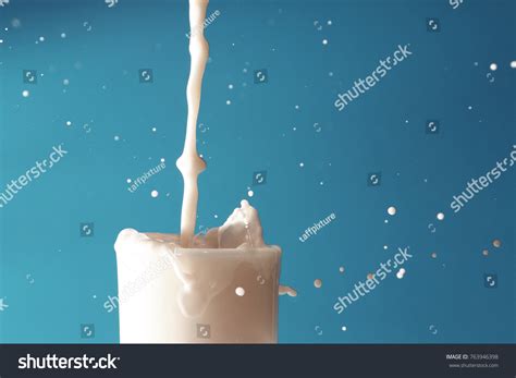 Milk Splash Wallpaper Stock Photo 763946398 | Shutterstock