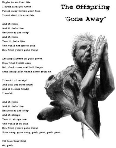 Gone Away.... (Also not my work. I'd give credit but I found this on ...