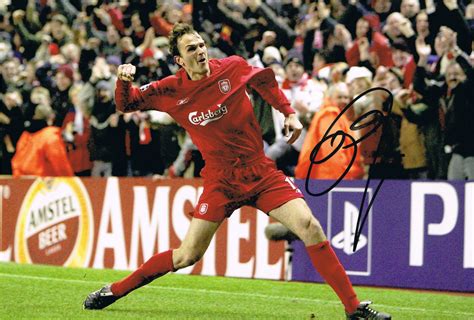 Signed Dietmar Hamann Liverpool Champions League 2005 Photo