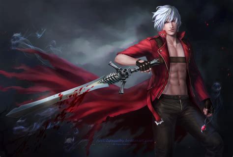 DANTE _Soul in red by Zetsuai89 on DeviantArt