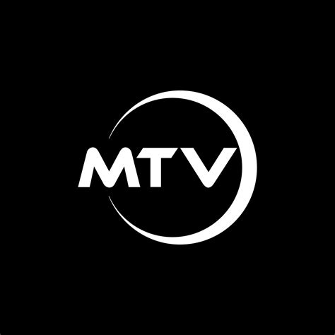 MTV Letter Logo Design, Inspiration for a Unique Identity. Modern ...