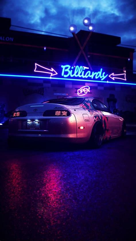 Neon Supra - A Captivating JDM Beauty